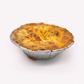Tomato and Mushroom Quiche