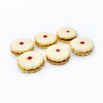 Raspberry Shortbread